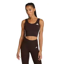 Regata Cropped Adidas Com Três Listras Train Essentials Feminina