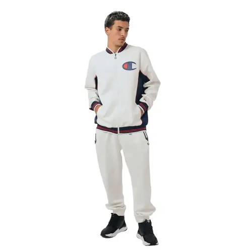 Conjunto Jaqueta + Calça Champion Two Tones Satin Patch Masculino