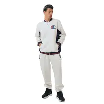 Conjunto Jaqueta + Calça Champion Two Tones Satin Patch Masculino