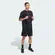 Short Adidas Piquet Logotipo Grande Workout Essentials Base Masculino