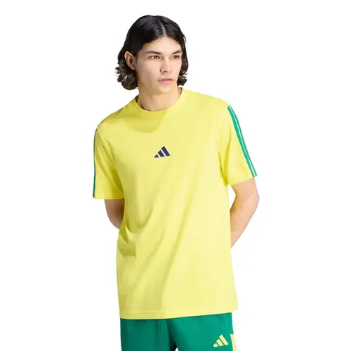 Camiseta Adidas Malha Essentials Três Listras Masculina