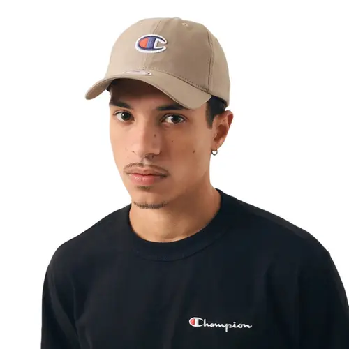 Boné Champion Baseball Six Panel Com Logo 3D Unissex