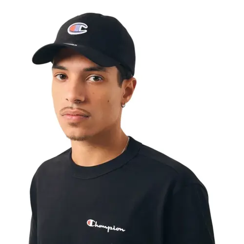 Boné Champion Baseball Six Panel Com Logo 3D Unissex