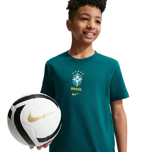 Camiseta Nike CBF Brasil Crest Tee Infantil