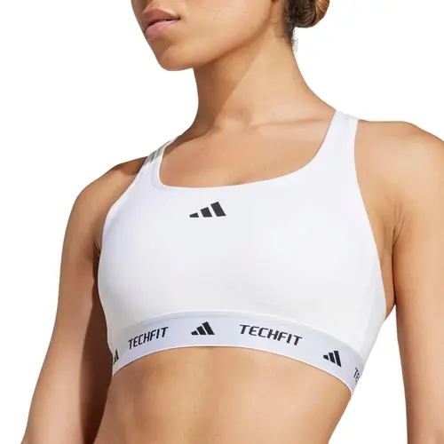 Top Adidas Suporte Médio Techfit Feminino