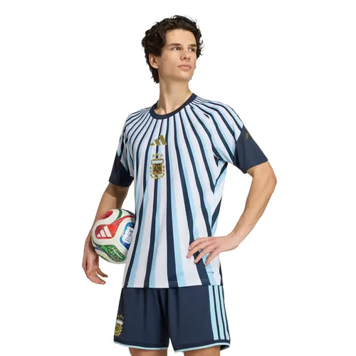 Camisa Adidas Pré Jogo Argentina Uniforme 1 Masculina