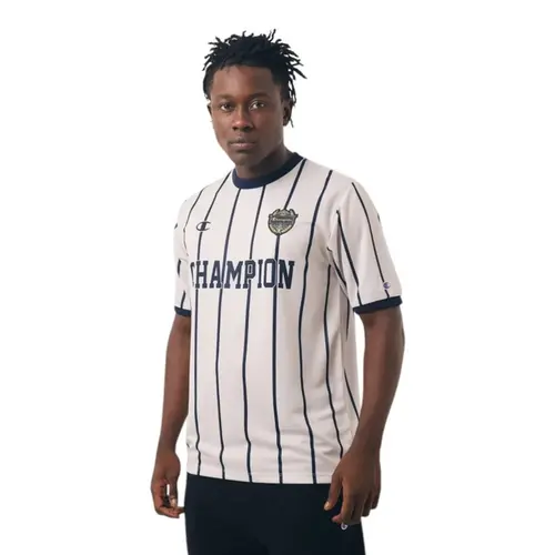 Camisa Champion Athletic Jersey Football Vintage Stripes Masculina