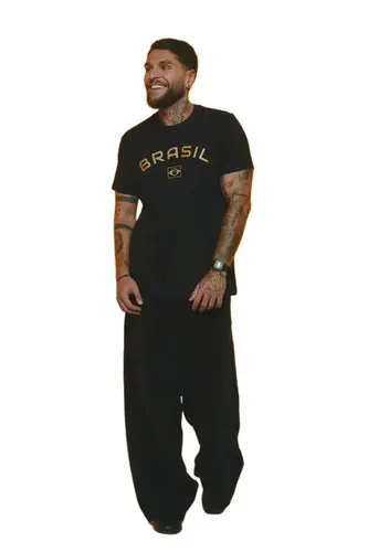 Camiseta Braziline Brasil Noite Masculina