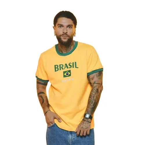 Camisa do Brasil Braziline Puro Masculina