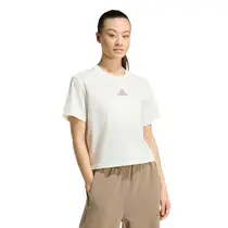 Camiseta Cropped Adidas Gráfica Motion Feminina