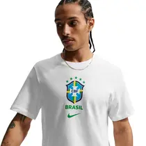 Camiseta Brasil Nike Crest Masculina