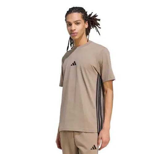 Camiseta Adidas Malha 3 Listras Masculina