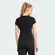 Camiseta Baby Look Adidas Acolchoada Essentials Três Listras Slim Feminina