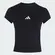 Camiseta Baby Look Adidas Acolchoada Essentials Três Listras Slim Feminina