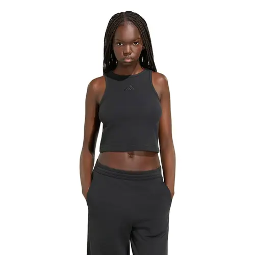 Regata Adidas Canelada Logo Pequeno Feminina