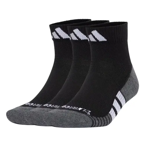 Kit 3 Pares Meia Adidas Amortecimento Performance Climacool Cano Curto Unissex