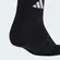 Kit 3 Pares Meia Adidas Soquete Cushioned Cano Curto Unissex