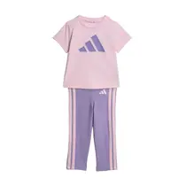 Conjunto Adidas Camiseta + Legging 3 Listras Essentials Infantil