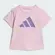 Conjunto Adidas Camiseta + Legging 3 Listras Essentials Infantil