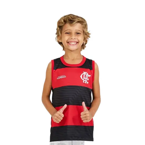 Regata Flamengo Braziline Presença Infantil