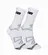 Kit 2 Pares Meia de Corrida New Balance Performance Cano Médio Poliamida Unissex