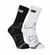 Kit 2 Pares Meia de Corrida New Balance Performance Cano Médio Poliamida Unissex